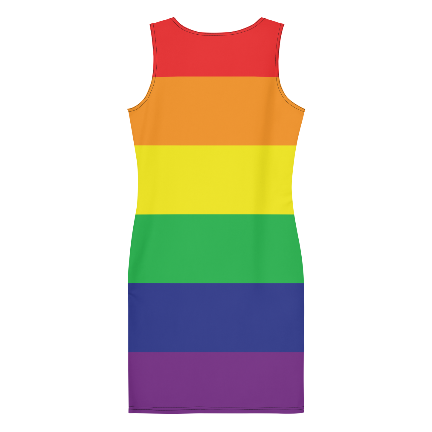 Rainbow Pride Flag Bodycon dress