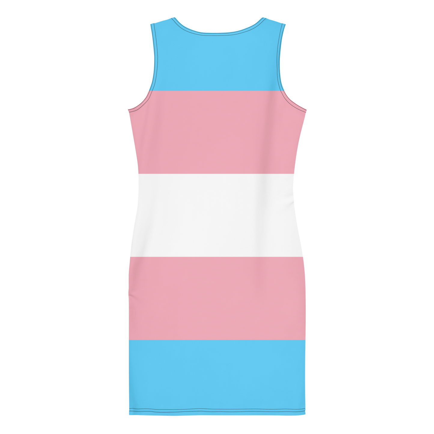 Trans Pride Flag Bodycon dress