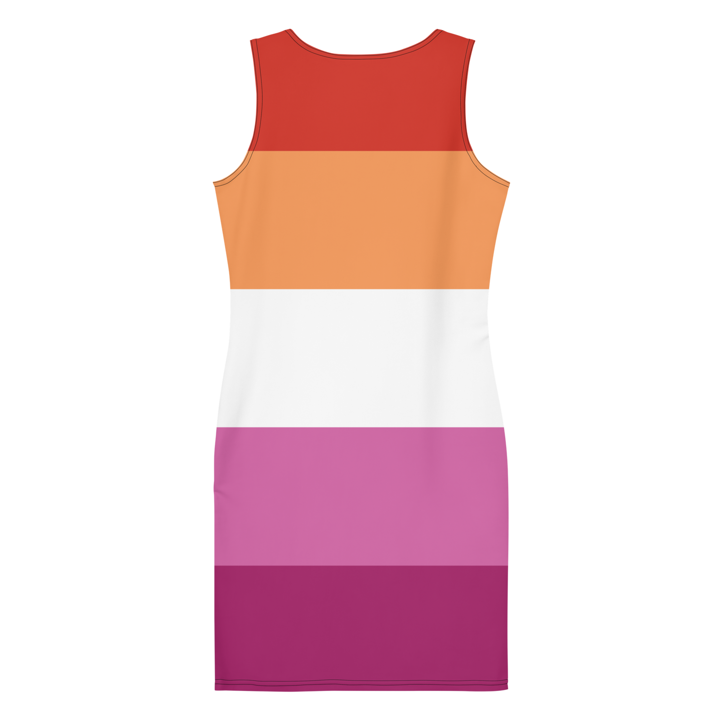 Lesbian Pride Flag Bodycon dress