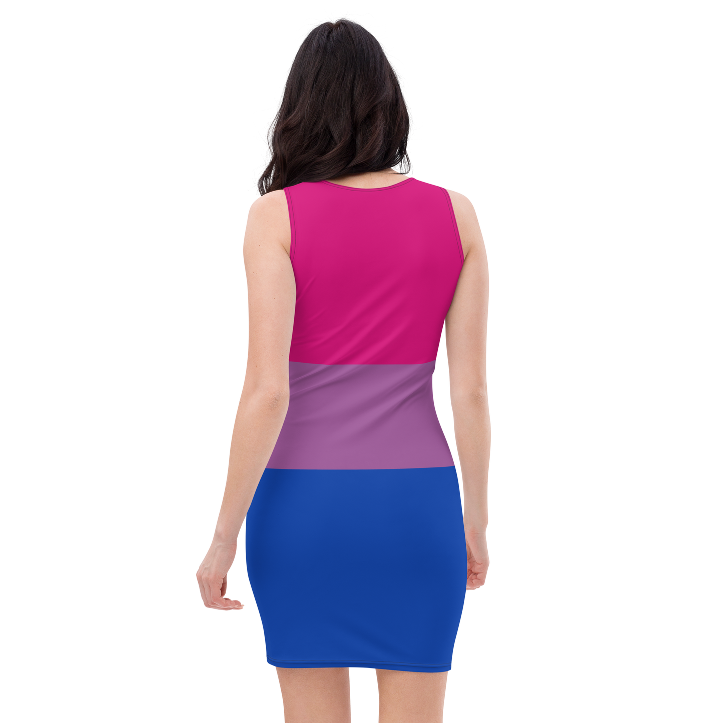 Bi Pride Flag Bodycon dress