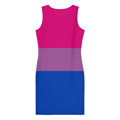 Bi Pride Flag Bodycon dress