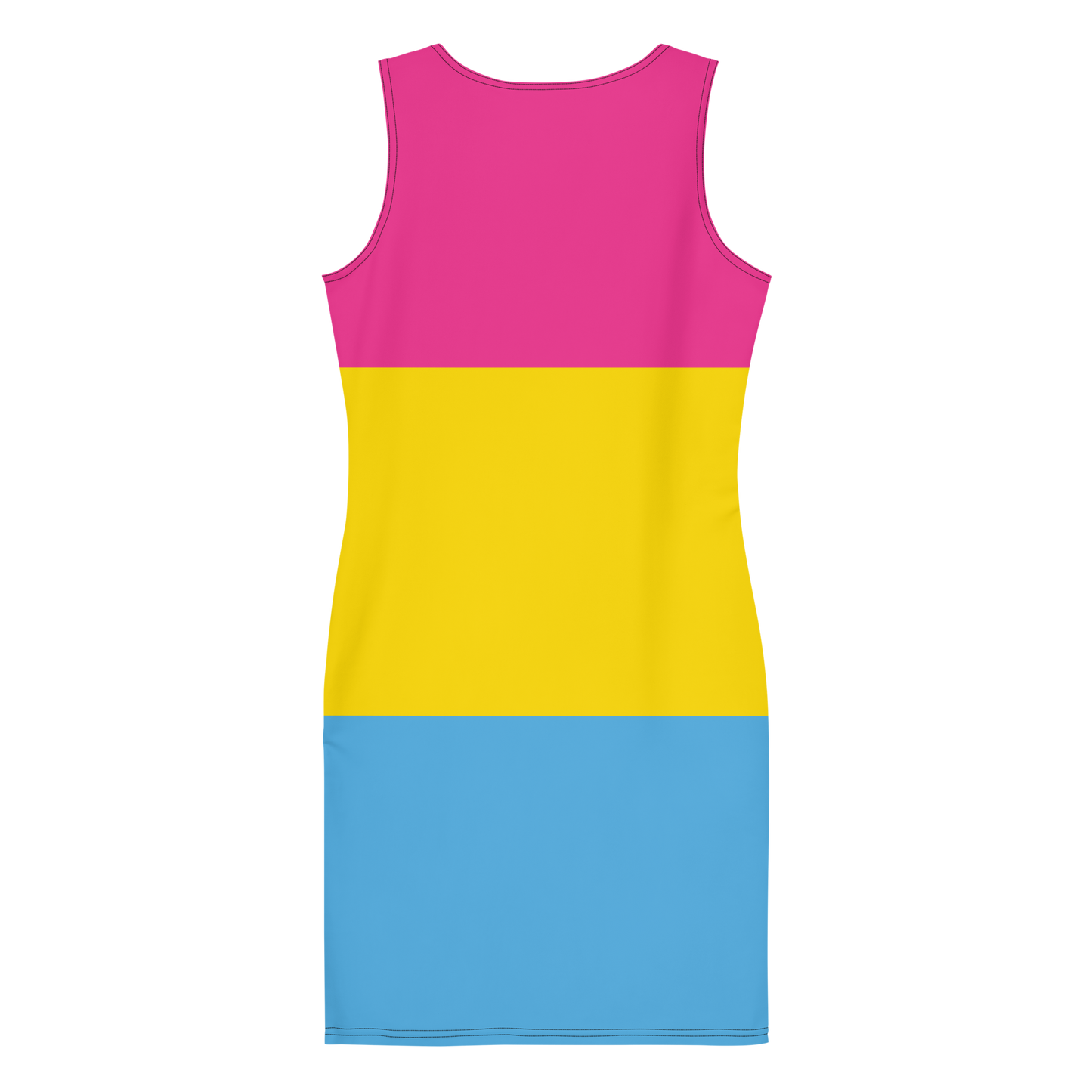 Pan Pride Flag Bodycon dress