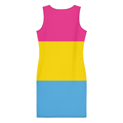 Pan Pride Flag Bodycon dress