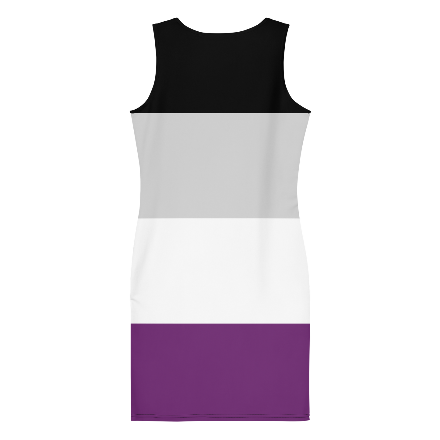 Ace Pride Flag Bodycon dress