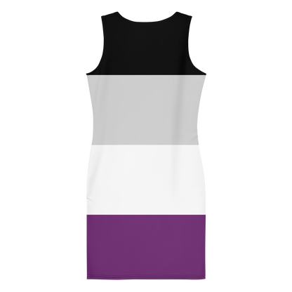 Ace Pride Flag Bodycon dress