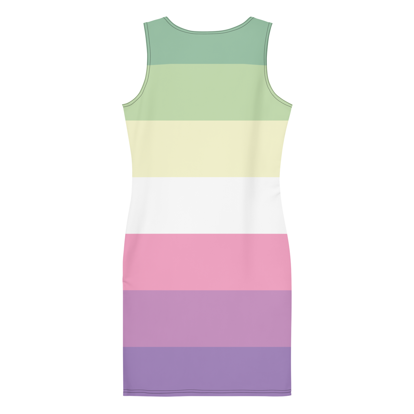 Genderfae Pride Flag Bodycon dress