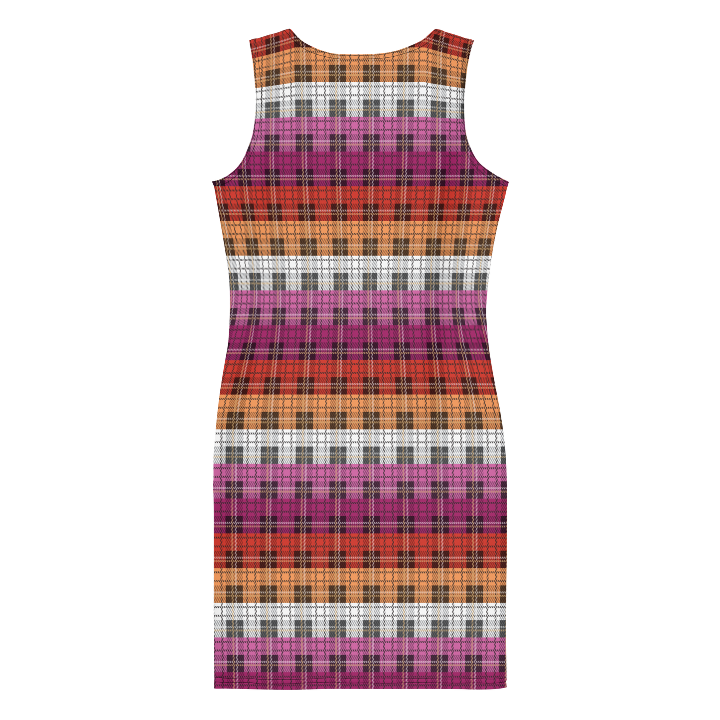 Lesbian Plaid Bodycon dress