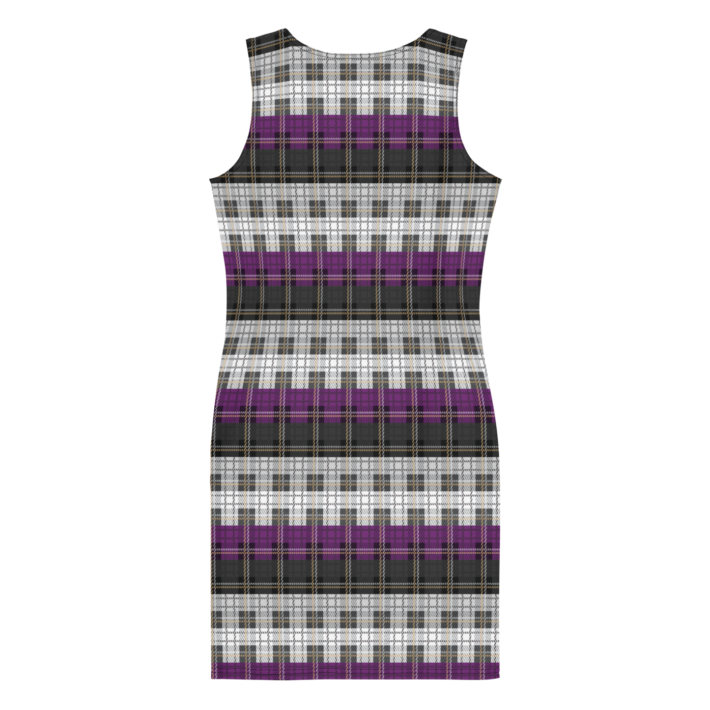 Ace Plaid Bodycon dress