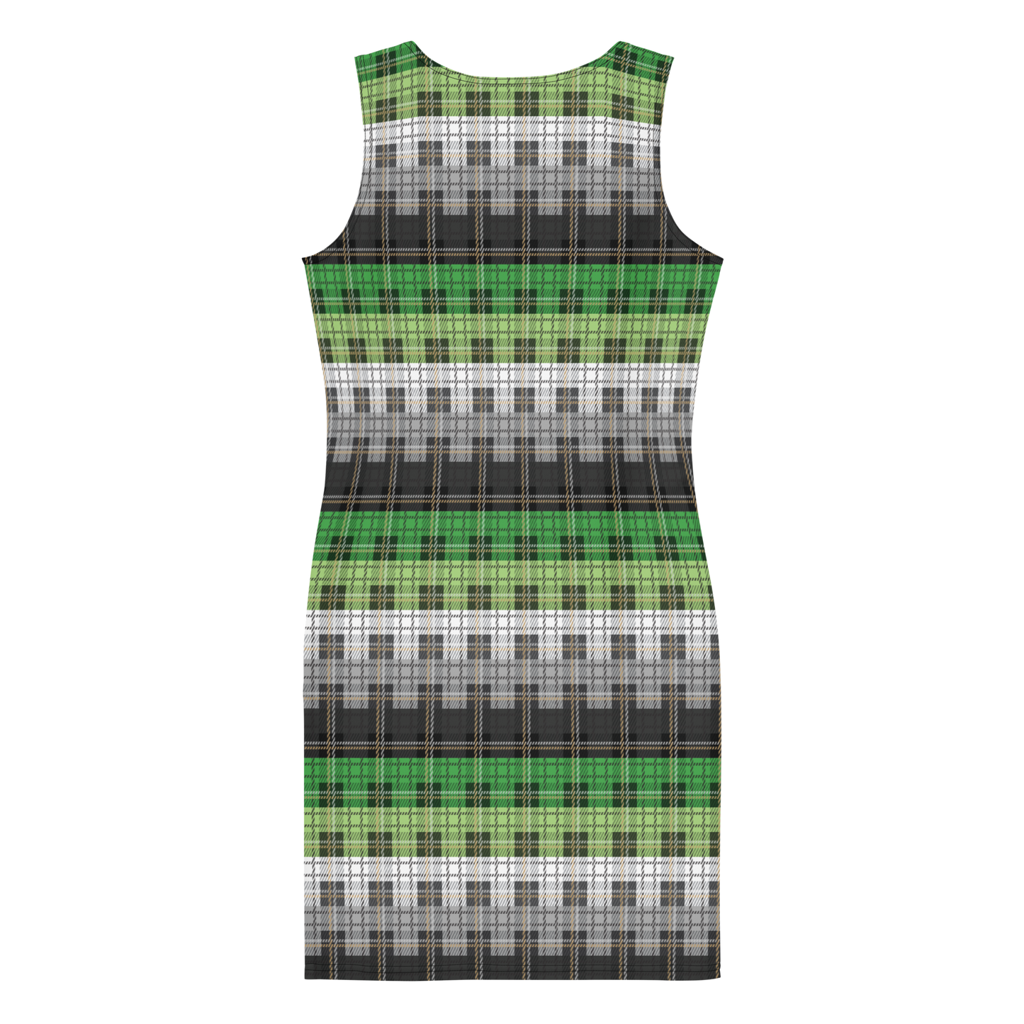 Aro Plaid Bodycon dress