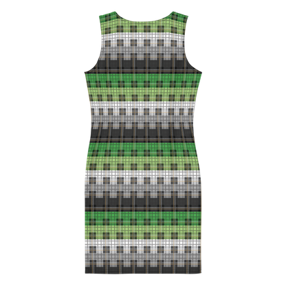 Aro Plaid Bodycon dress