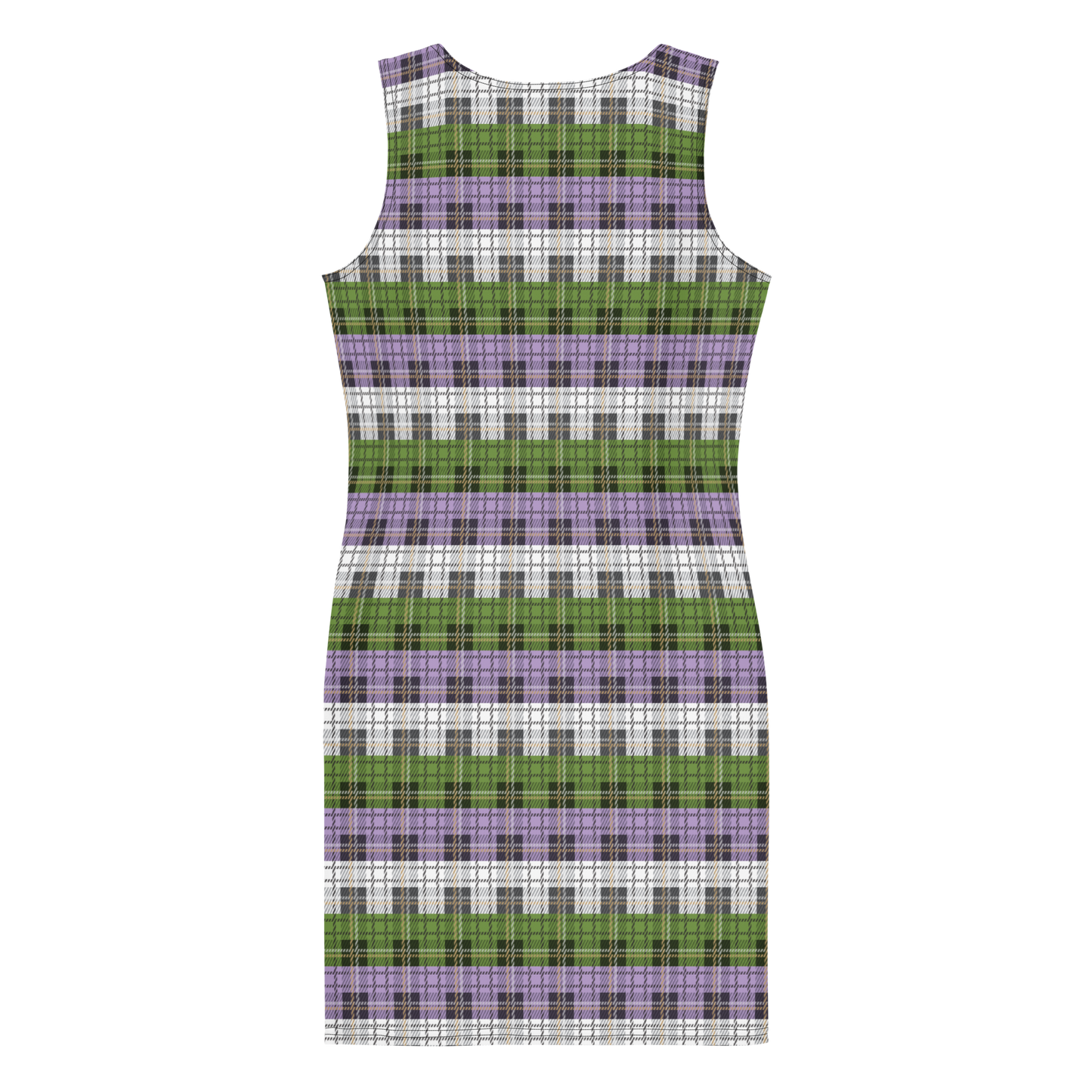 Genderqueer Plaid Bodycon dress