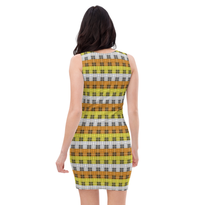 Maverique Plaid Bodycon dress