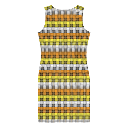 Maverique Plaid Bodycon dress