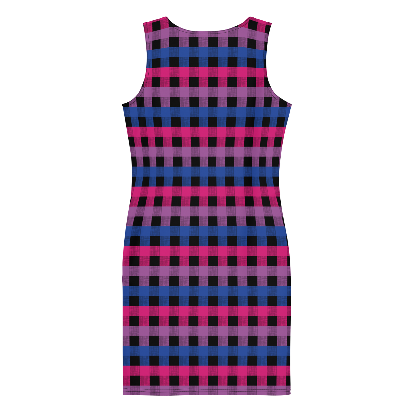 Bi Flannel Bodycon dress