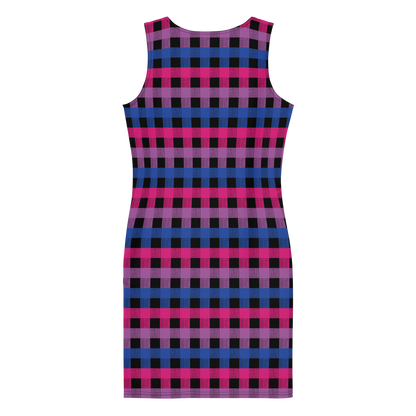 Bi Flannel Bodycon dress