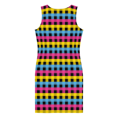 Pan Flannel Bodycon dress