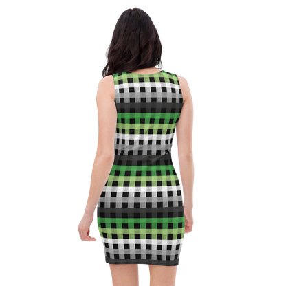 Aro Flannel Bodycon dress