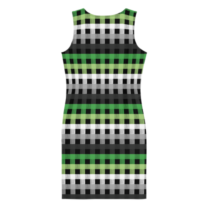 Aro Flannel Bodycon dress