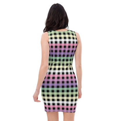 Genderfae Flannel Bodycon dress