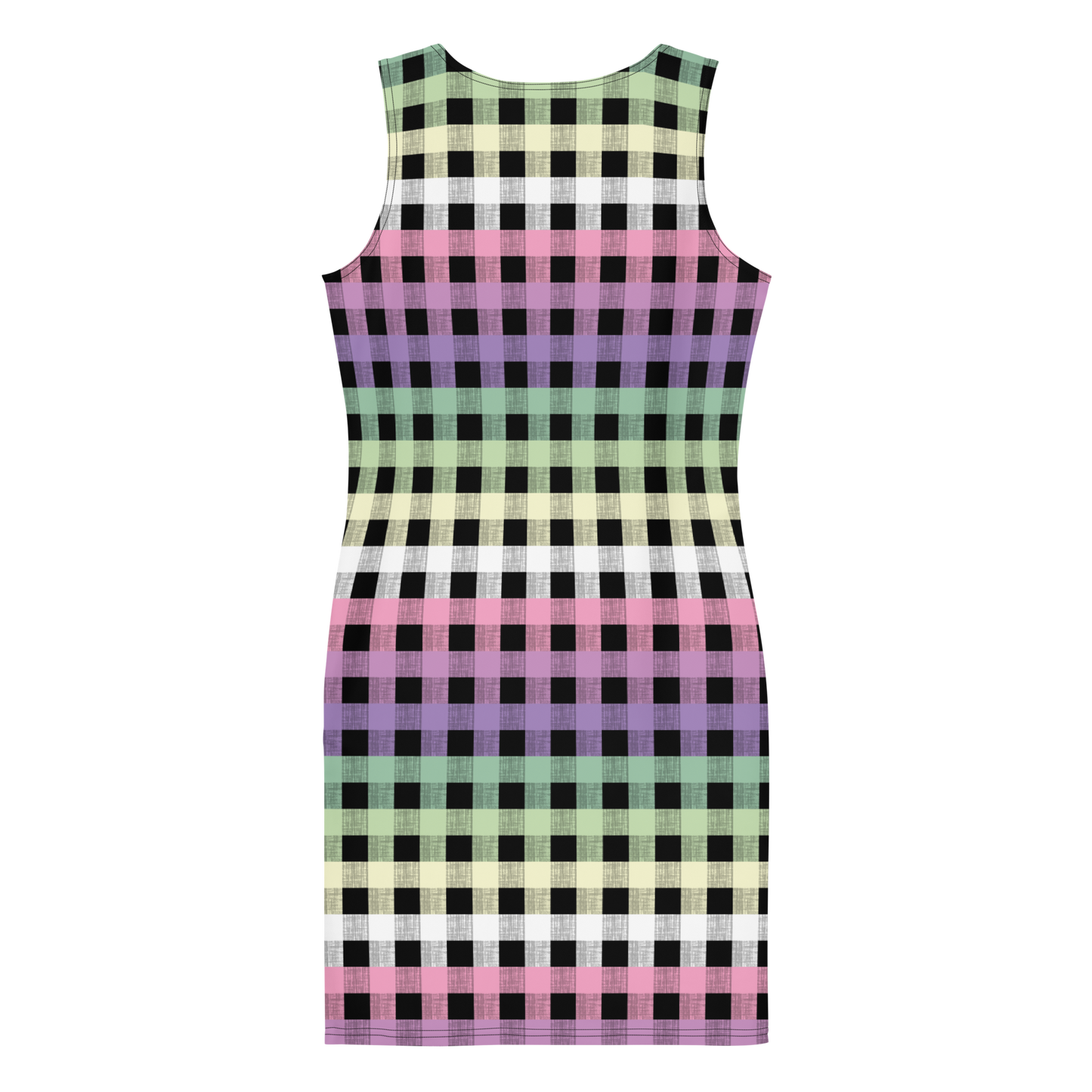 Genderfae Flannel Bodycon dress