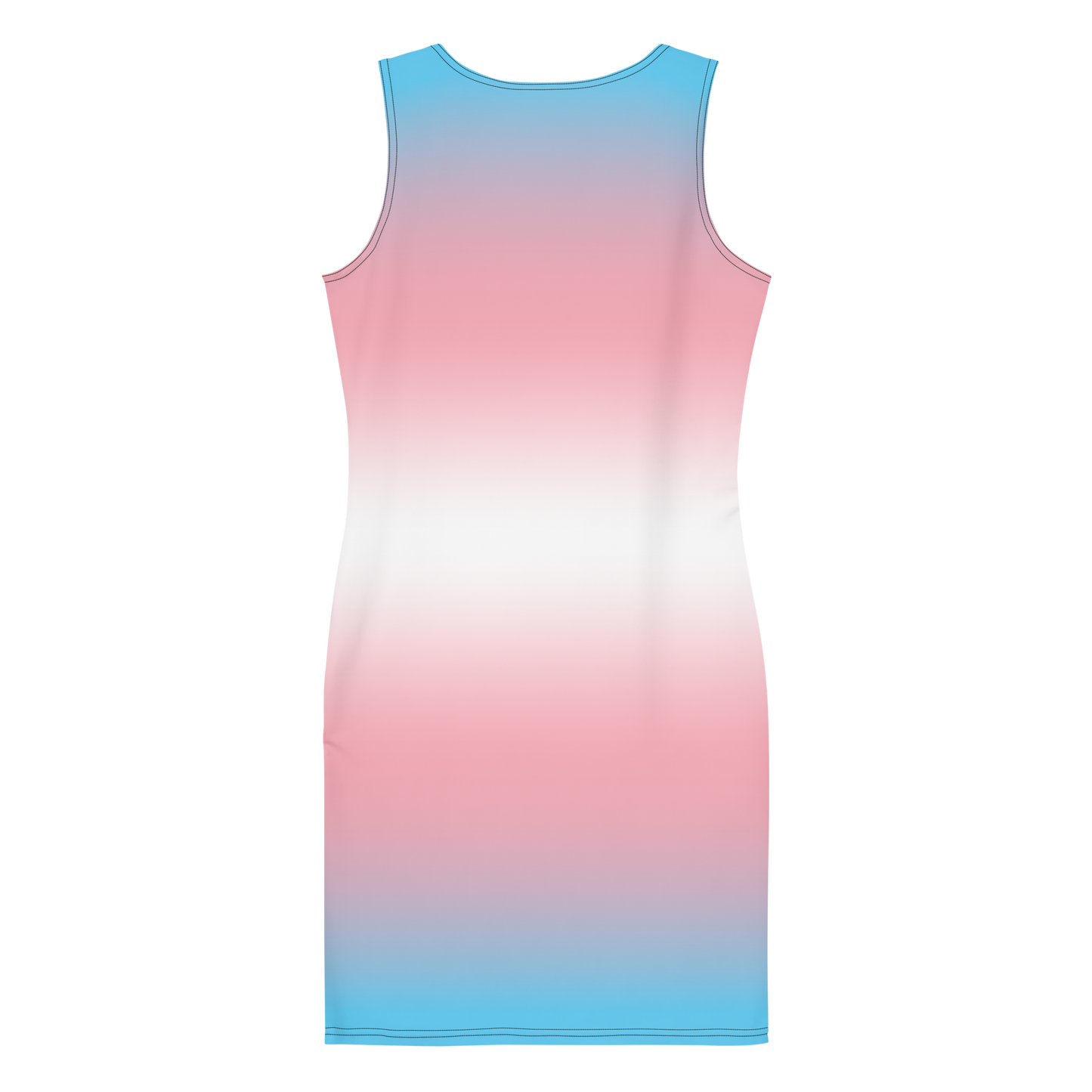 Trans Pride Gradient Bodycon dress