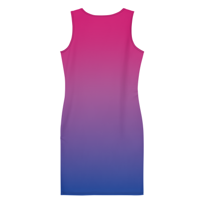 Bi Pride Gradient Bodycon dress