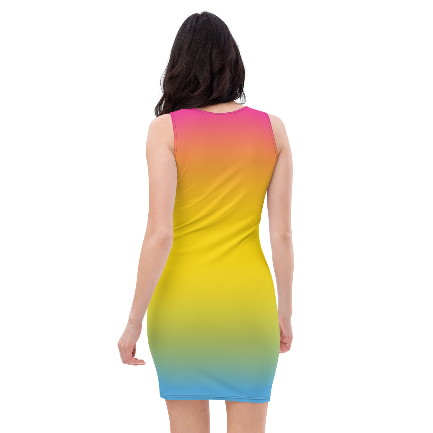 Pan Pride Gradient Bodycon dress