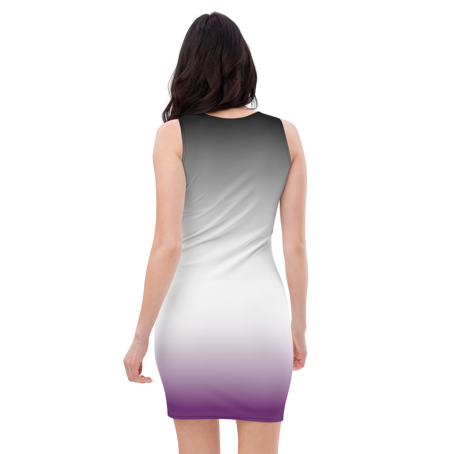 Ace Pride Gradient Bodycon dress