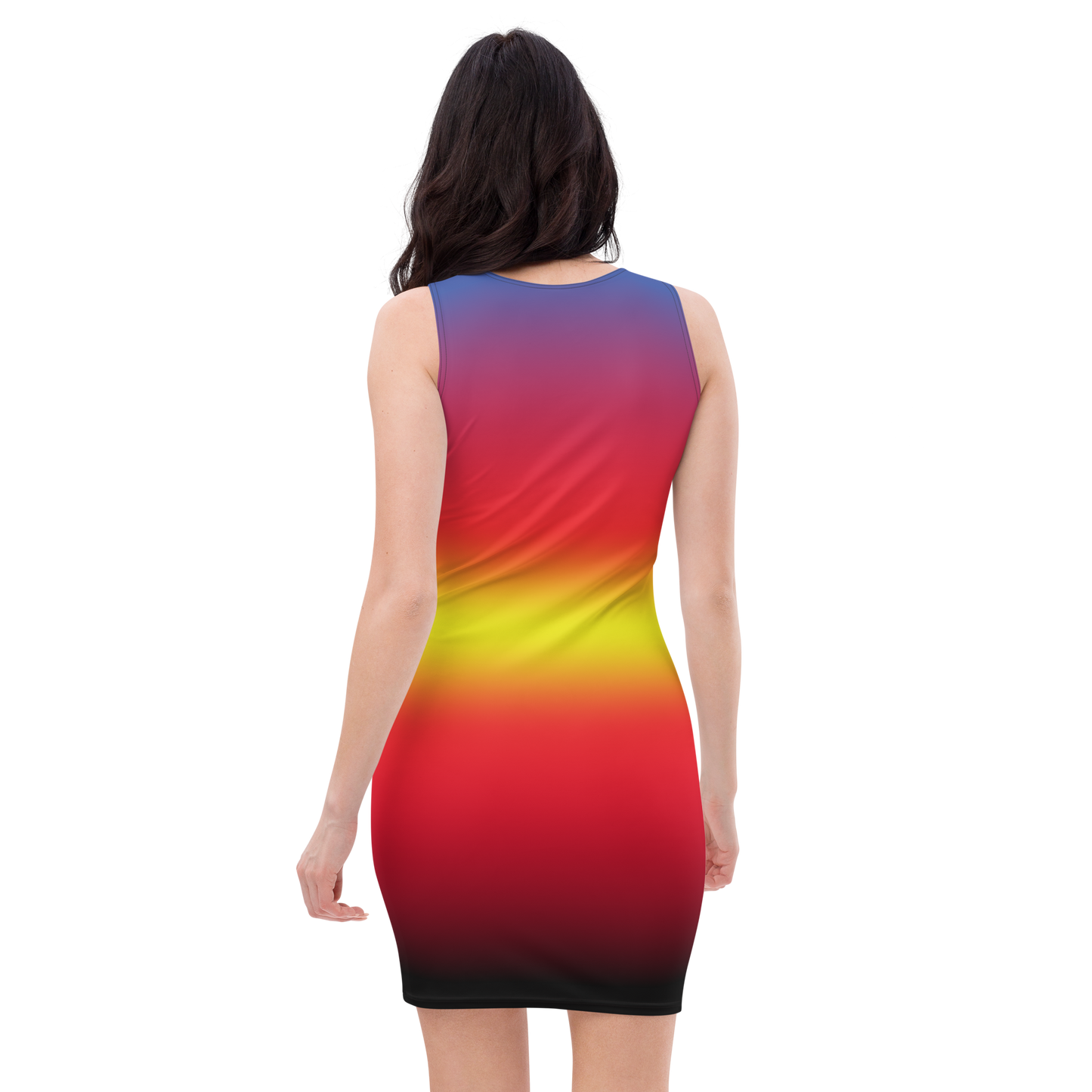 Poly Pride Gradient Bodycon dress