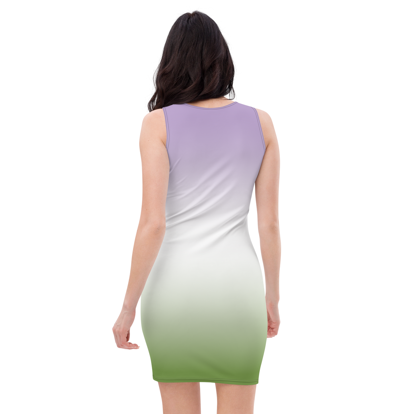 Genderqueer Pride Gradient Bodycon dress