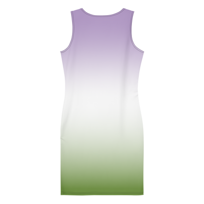 Genderqueer Pride Gradient Bodycon dress