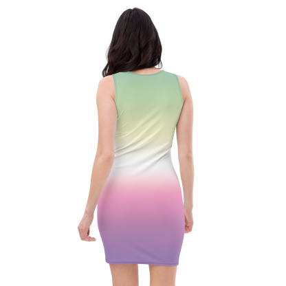 Genderfae Pride Gradient Bodycon dress