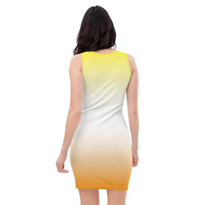 Maverique Pride Gradient Bodycon dress