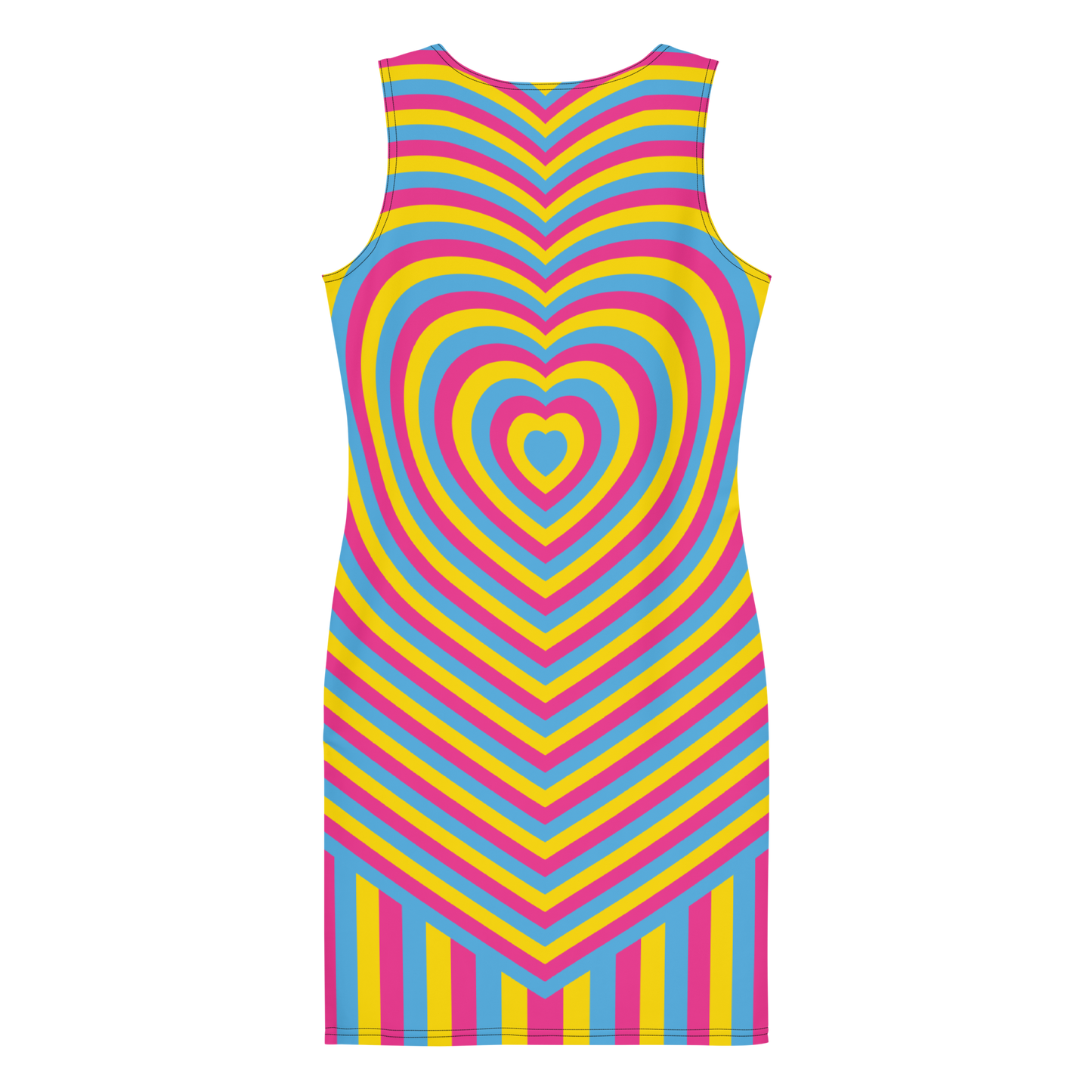 Pan Hearts Bodycon dress