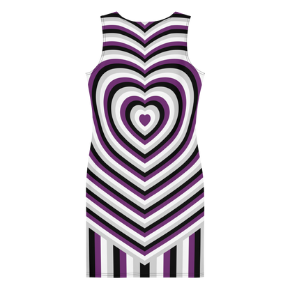 Ace Hearts Bodycon dress