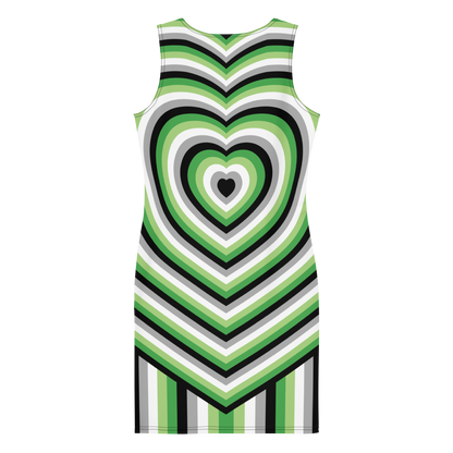 Aro Hearts Bodycon dress