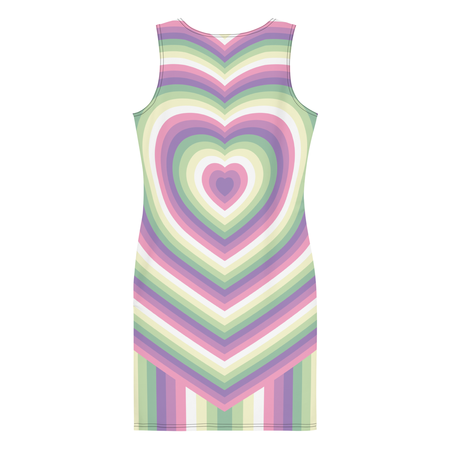 Genderfae Hearts Bodycon dress