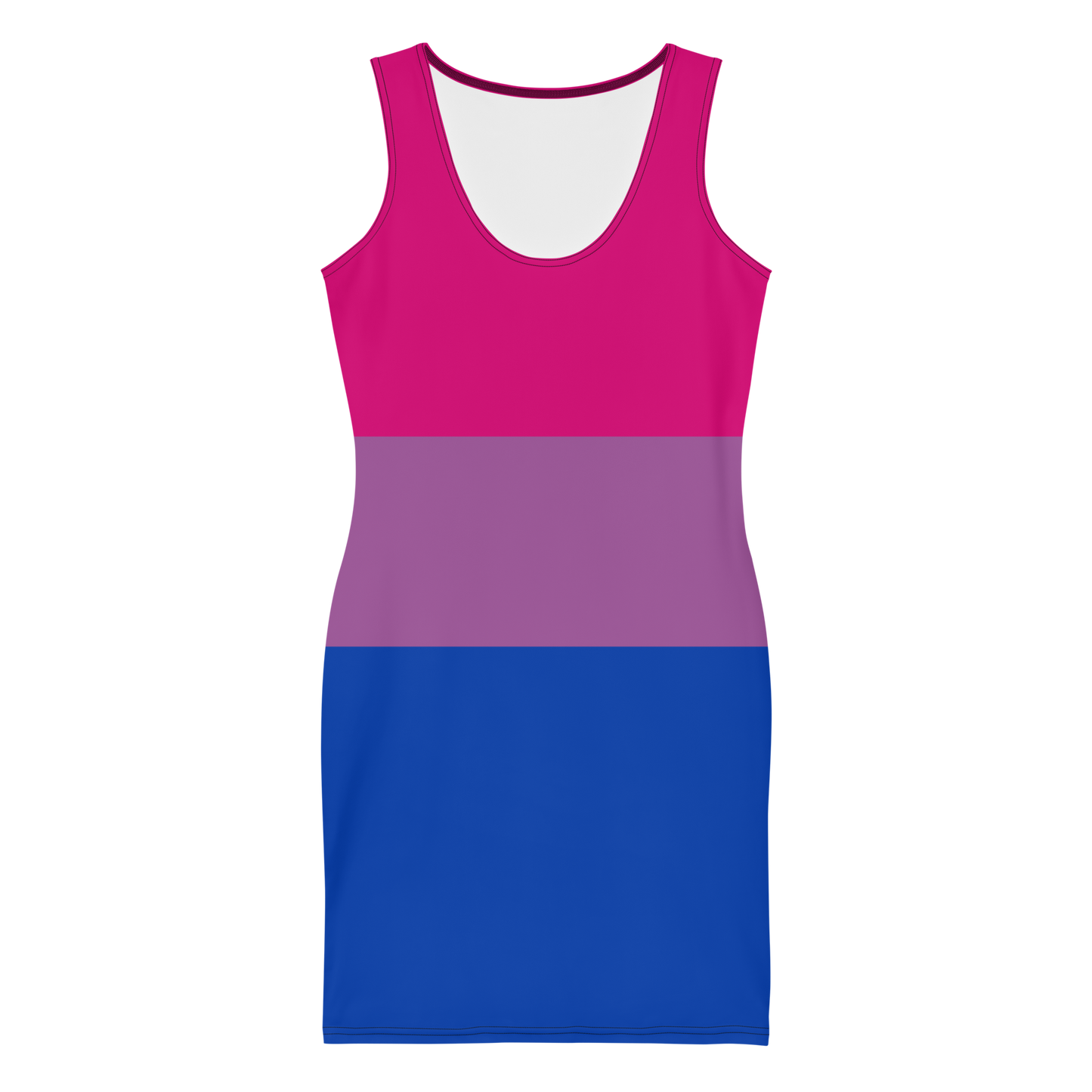 Bi Pride Flag Bodycon dress