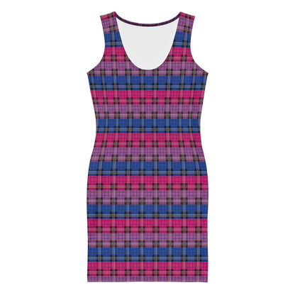 Bi Plaid Bodycon dress