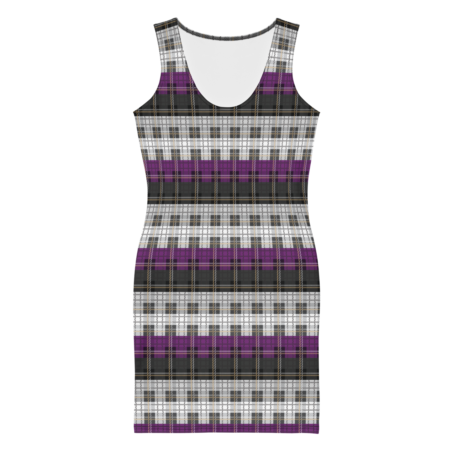 Ace Plaid Bodycon dress