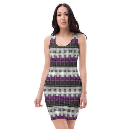 Ace Plaid Bodycon dress