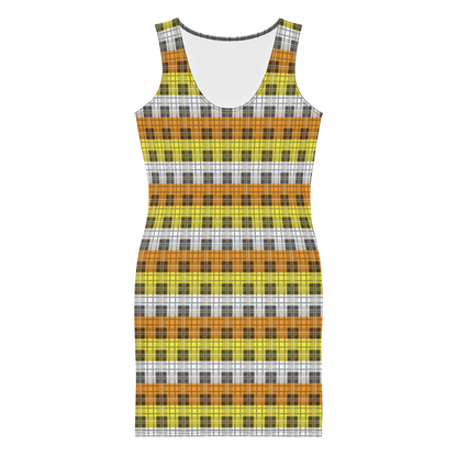 Maverique Plaid Bodycon dress