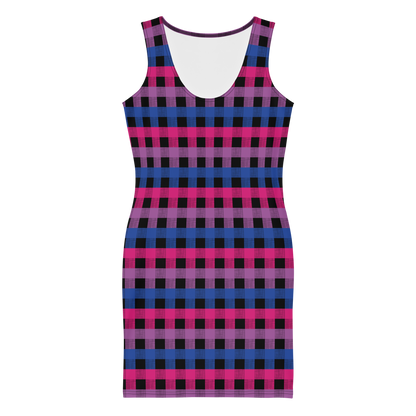 Bi Flannel Bodycon dress