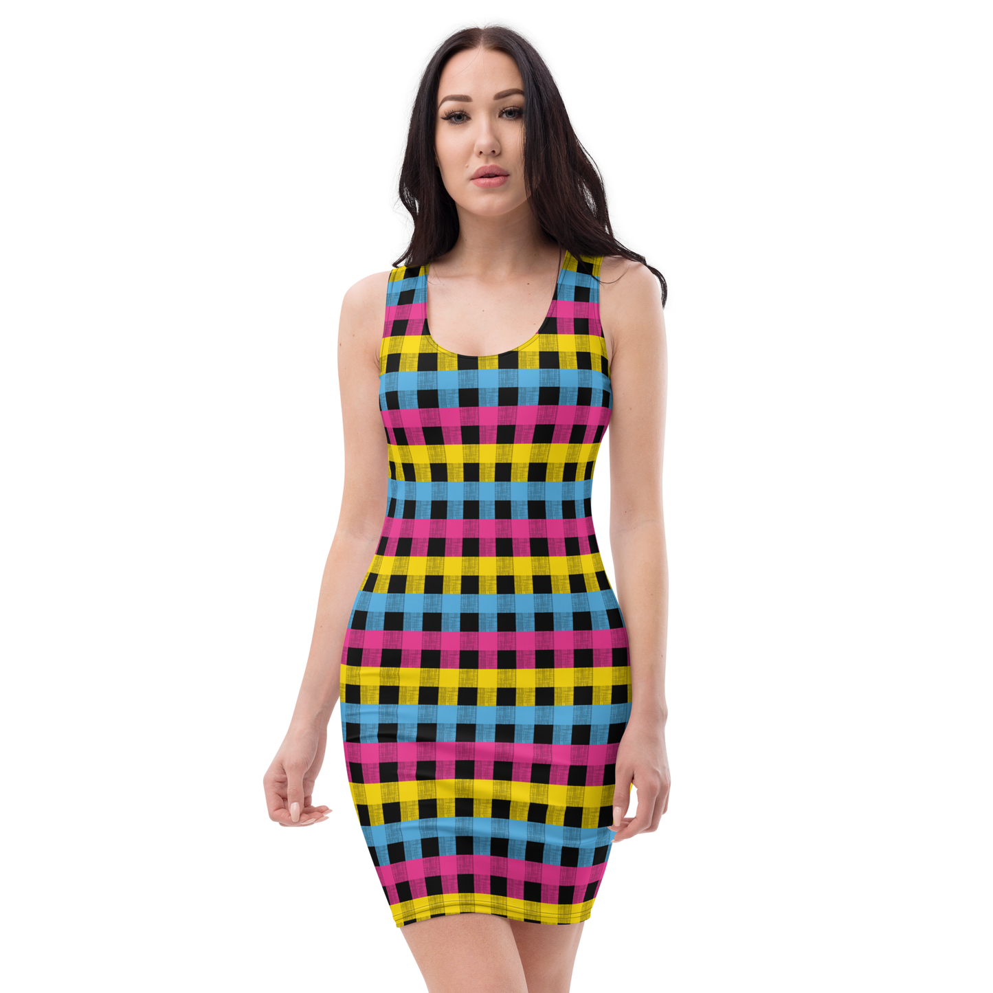 Pan Flannel Bodycon dress