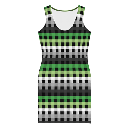 Aro Flannel Bodycon dress