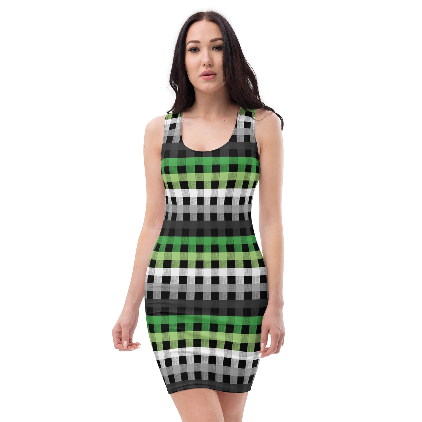 Aro Flannel Bodycon dress