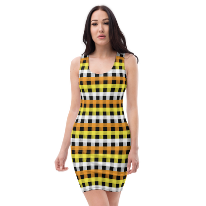 Maverique Flannel Bodycon dress