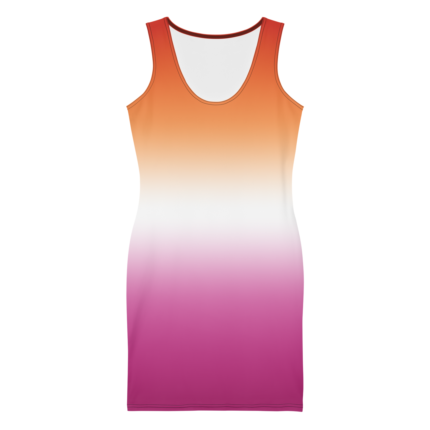 Lesbian Pride Gradient Bodycon dress