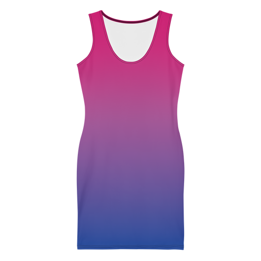 Bi Pride Gradient Bodycon dress