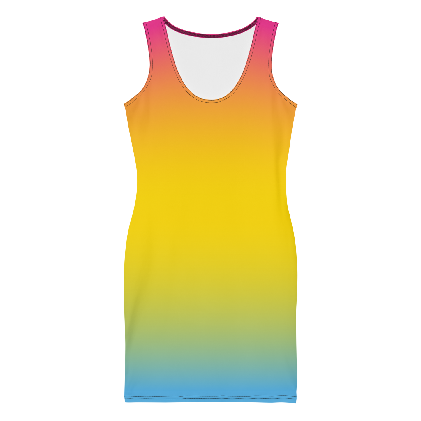 Pan Pride Gradient Bodycon dress